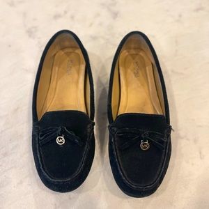 Michael Kors Black Suede Women’s Loafers - Size 7